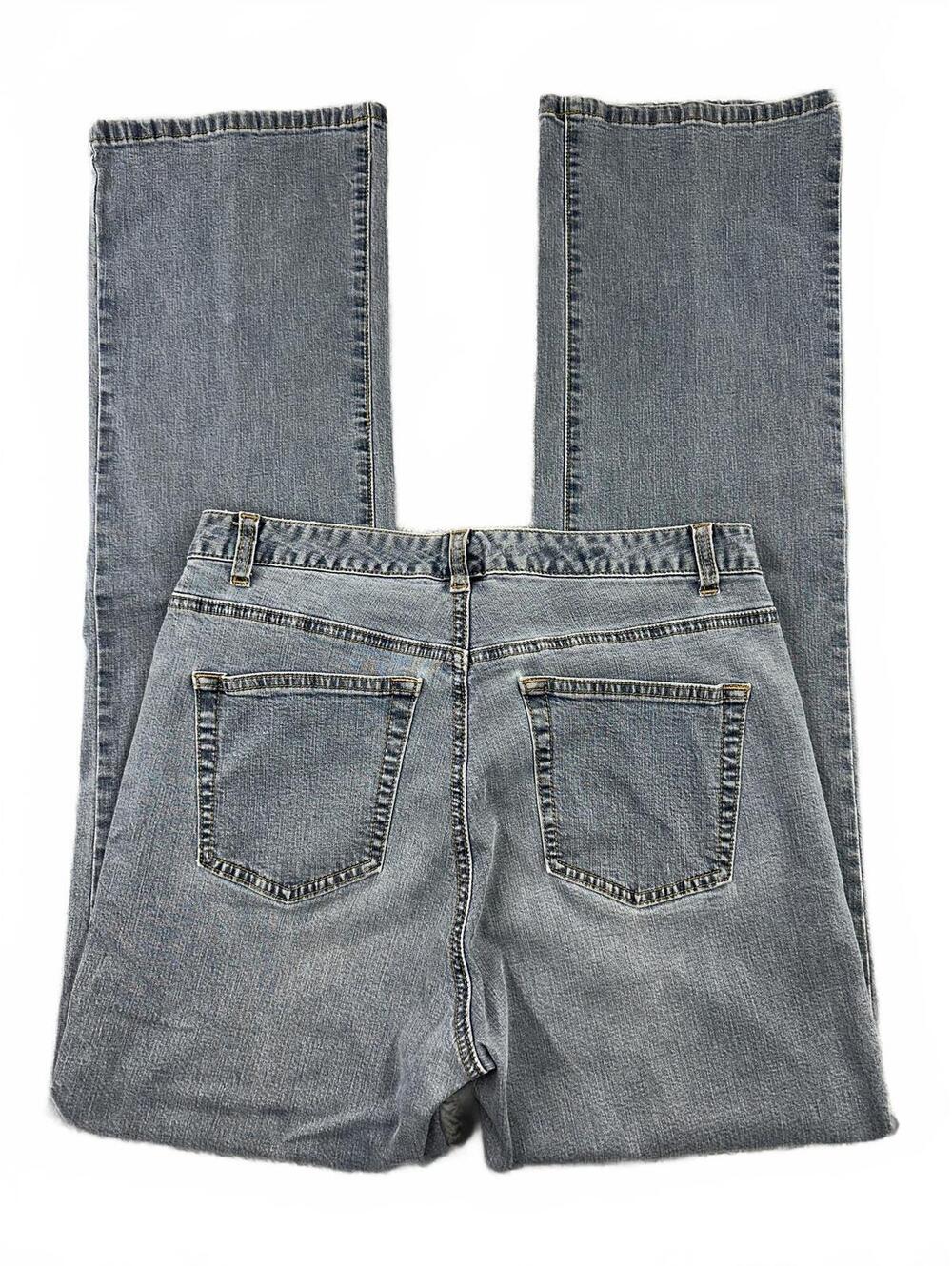 Façonnable Straight Leg Denim Jeans Classic Blue Vintage Inspired